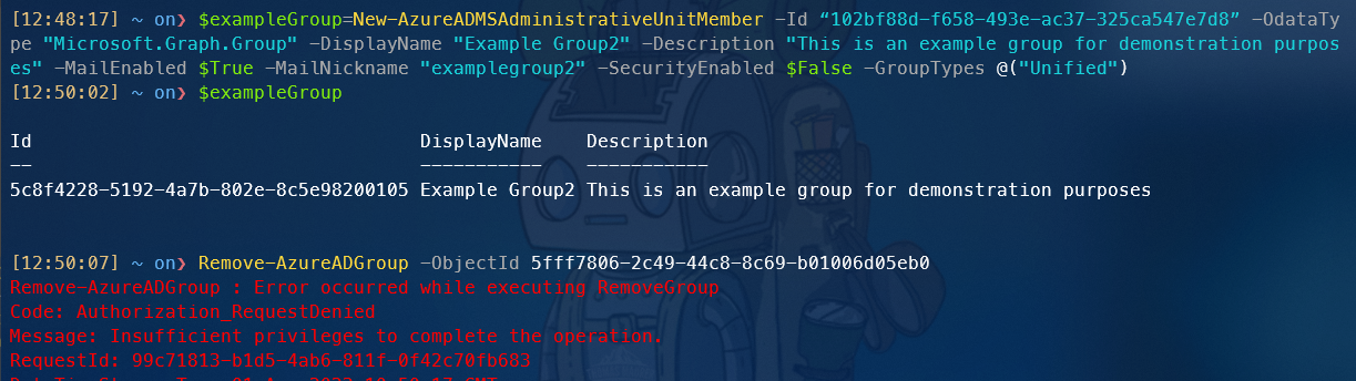 Test Permissions